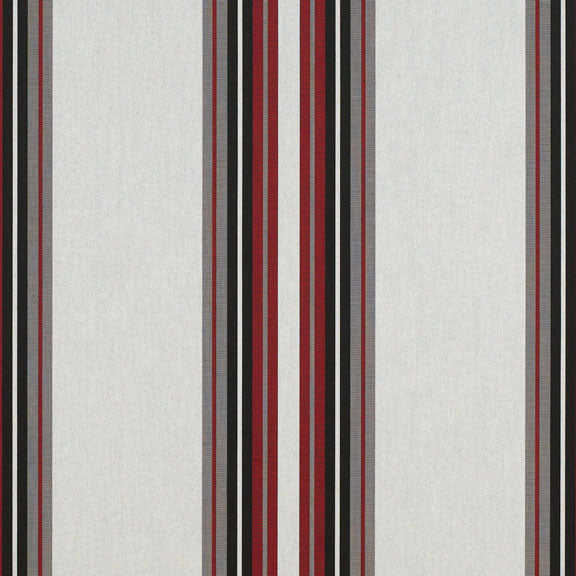 Sunbrella Awning / Marine 46" Burgundy / Black / White 4798-0000