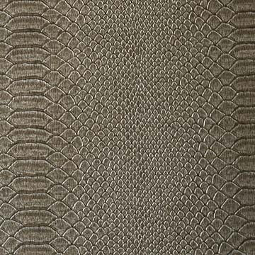 Croco Upholstery Vinyl Fabric - Cayman Granite