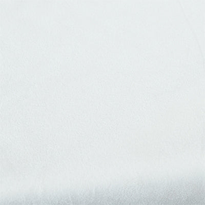 Wintry White Microsuede Upholstery Fabric