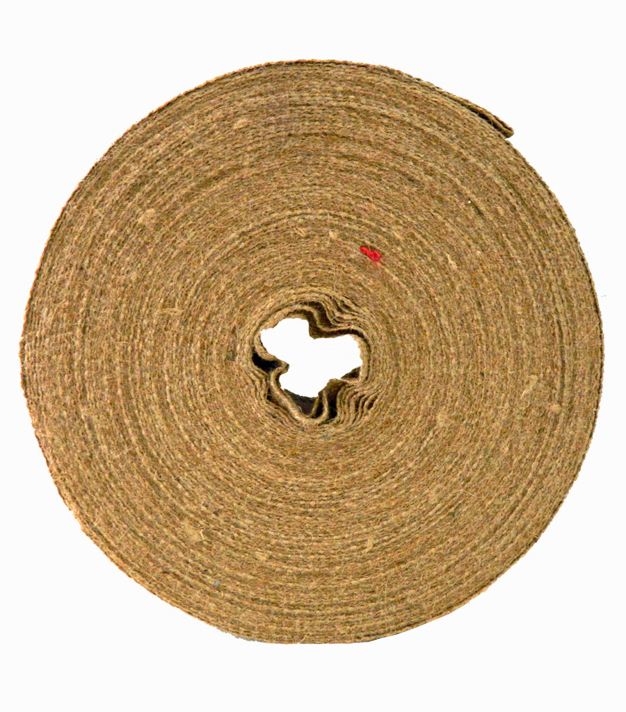 Burlap Webbing - sold by the roll - 4 inches wide