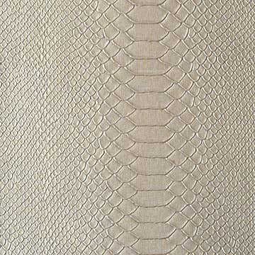 Croco Upholstery Vinyl Fabric - Cayman Platinum