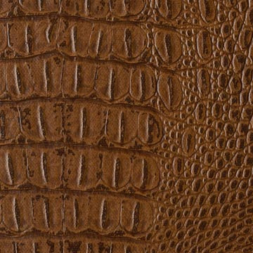 Croco Upholstery Vinyl Fabric - Crock Desert