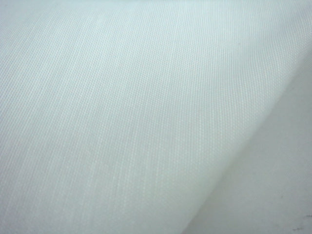 Sheer Batiste Natural (white) Drapery Fabric 100% Polyester - 118 Inches wide