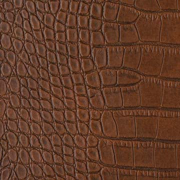 Dundee Peat - Croco Upholstery Vinyl Fabric