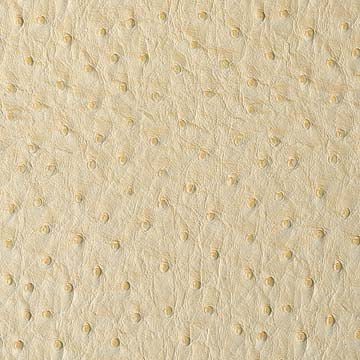 Emu Cream - Ostrich Upholstery Vinyl Fabric