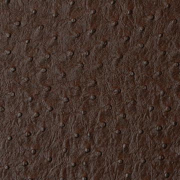 Emu Espresso - Ostrich Upholstery Vinyl Fabric