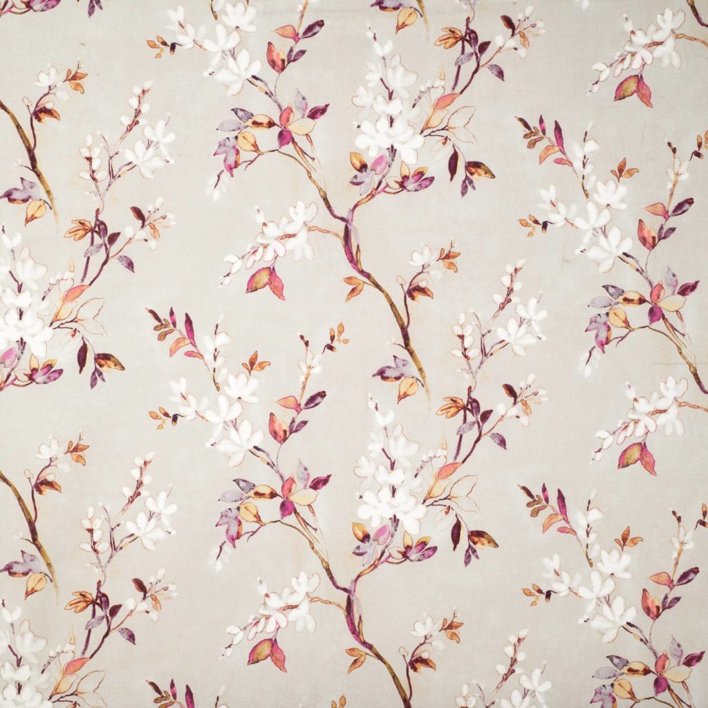 Florence Coral - Ashley Wilde High-End Indoor Drapery Fabric