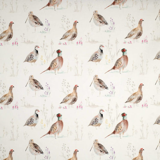 Gamebird Multi - Ashley Wilde High-End Indoor Drapery Fabric