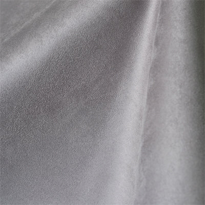 Light Gray Microsuede upholstery fabric