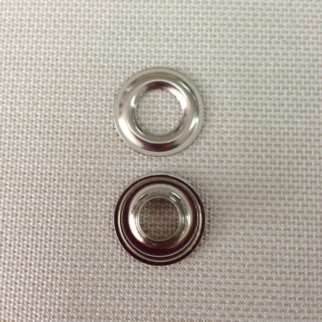 144 pc. Size 2  Nickel Plated Grommets and Washers