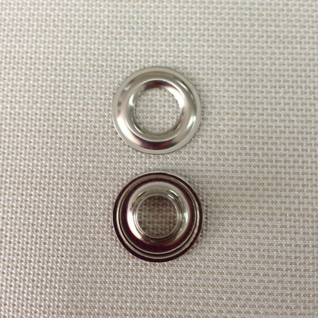 144 pc. Size 5  Nickel Plated Grommets and Washers