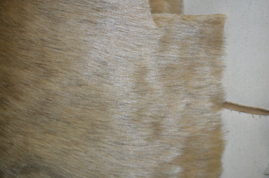 Long Hair Faux Fur Beige