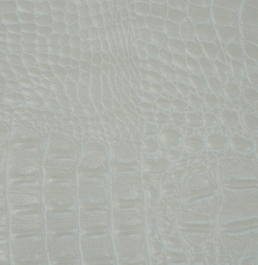 Pearl Croc Vinyl Upholstery Fabric 54 Inch Wide