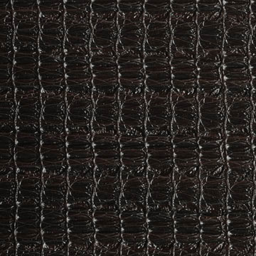 Croco Upholstery Vinyl Fabric - Saltwater Coffee