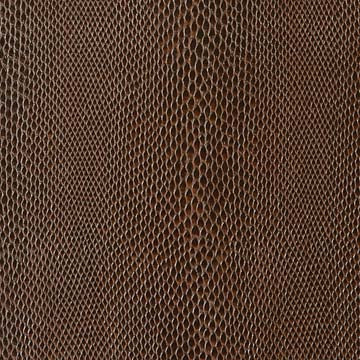 Snake Walnut - Croco Upholstery Vinyl Fabric
