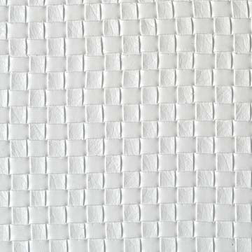 South Park White - Croco Upholstery Vinyl Fabric