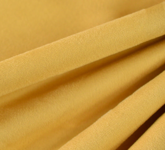 Microsuede Upholstery Fabric - Gorgeous Yellow