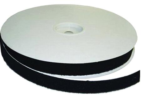 Velcro 1 Inch adhesive-backed loop only - Black