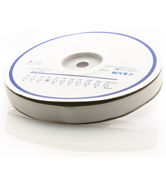 Velcro 1 Inch sew-on loop only - White