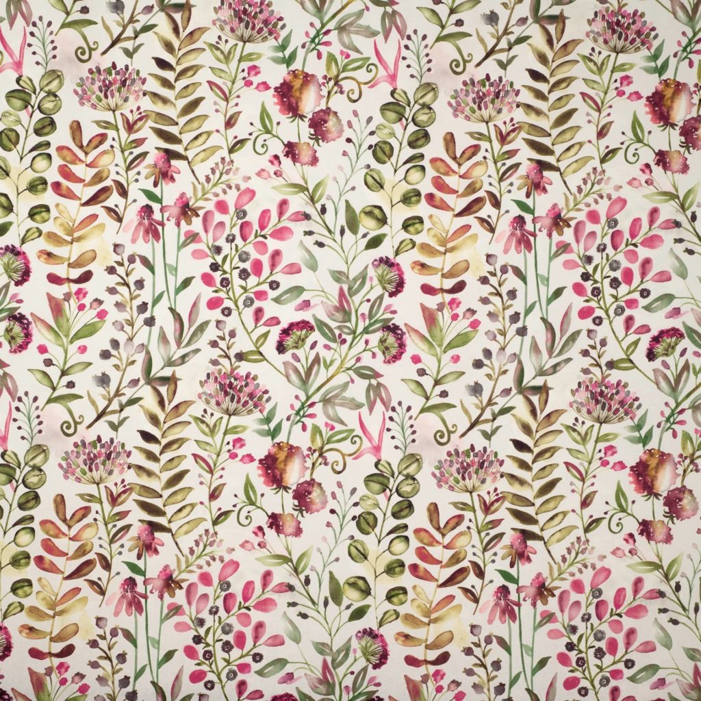 Whitwell Magenta - Ashley Wilde High-End Indoor Drapery Fabric