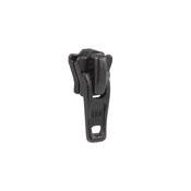 YKK Slider Single Pull Non-Locking Black Vislon Plastic #5 black