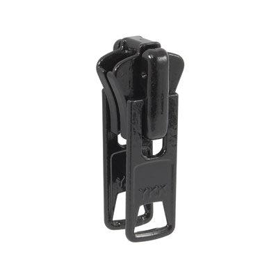 YKK #10 Zipper Slider - Plastic - Double Pull - Black